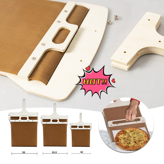 Sliding Pizza Peel Shovel Storage Board Pala Pizza Kitchen Gadgets