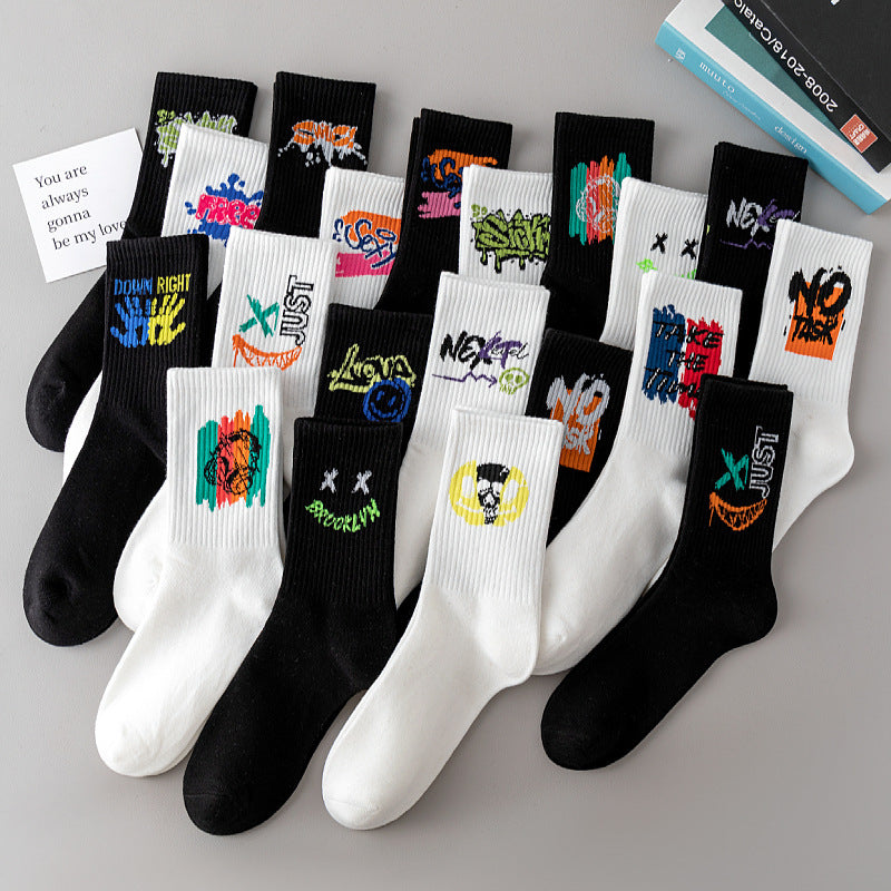 Women's Sports Tube Socks Cotton Socks Japanese Style