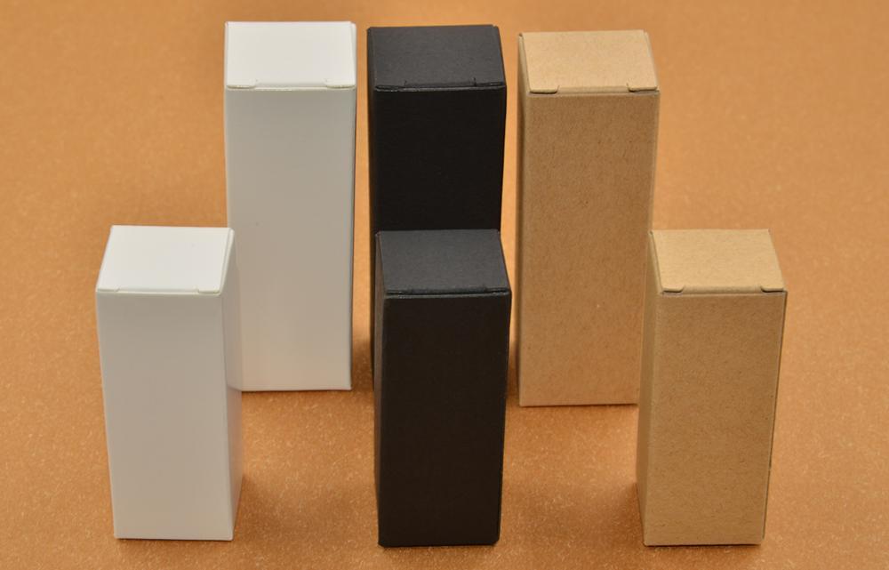 Cardboard box black card box