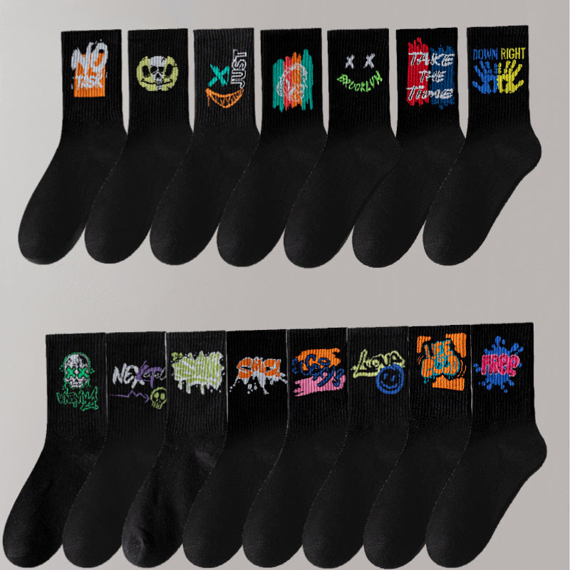 Women's Sports Tube Socks Cotton Socks Japanese Style